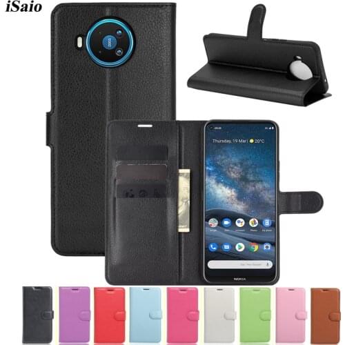 For Nokia 8.3 5G Wallet Case Flip Leather Cover for Nokia 8.3 5G Mobile Phone Case Flip Cover with Card Holders Fundas Capa