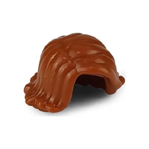 Friends Figures Head Decoration Parts Girls Hair Length Hair Ladies Curly Braids Ponytail Bangs Hair City MOC Blocks Bricks Toys