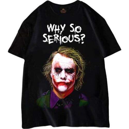 Joker 3D Printed T Shirt Men Women 2021 Summer Joker Casual Male tshirt Clown Short Sleeve Funny T Shirts Streetwear shirts