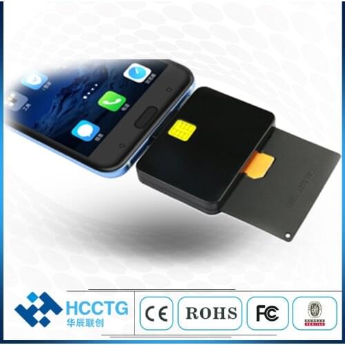Pocket Type C USB Smart Mobile MPOS Card Reader DCR32