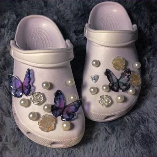 Bundle Vintage Croc Charms Fashion Charms for Crocs DIY 2021 New Trendy Shoe Charms Luxury Shoe Accessories for Girls Gifts