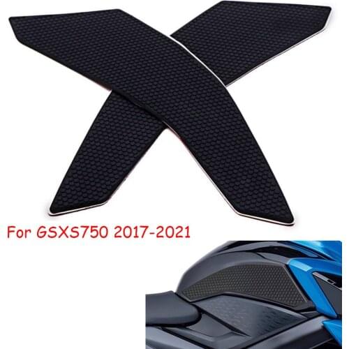 Motorcycle Anti-Heated Gas Tank Side Grip Traction Knee Protector Sticker Anti Slip Pad For Suzuki GSXS750 GSX-S750 2017-2020