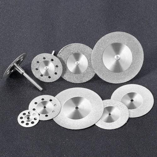 Emery Saw Blade Crystal Agate Jade Rough Amber Stone Glass Bottle Ceramic Cutting Disc Diamond Slice