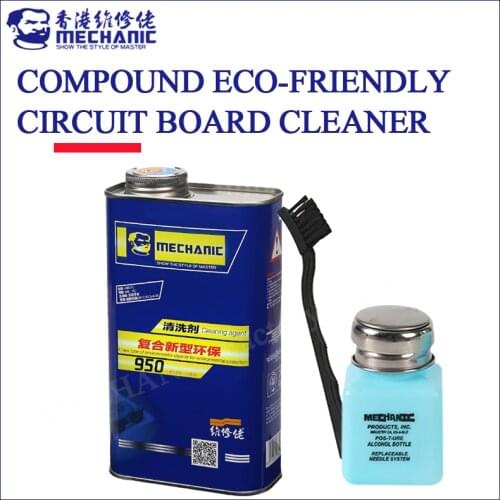 MECHANIC 950 750g Compound New Eco-friendly PCB Circuit Board Cleaner computer motherboard washing mobile phone repair cleaner