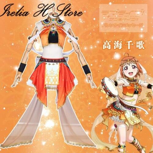 Lovelive! Sunshine Dancer awakening All members Chika Cosplay Costume sexy dress female can custom made Takami Chika dancer suit
