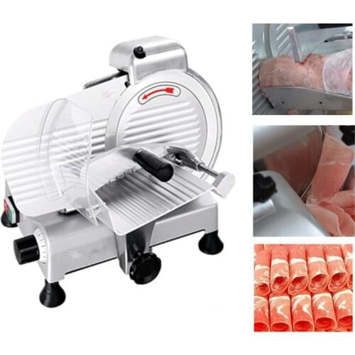 Semi-automatic thickness adjustable meat slicer lamb beef frozen food cutter