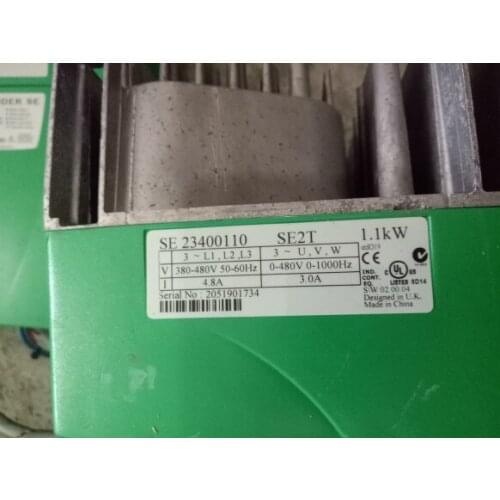SE23400110 1.1KW Used One , inverter Good Working Free Shipping