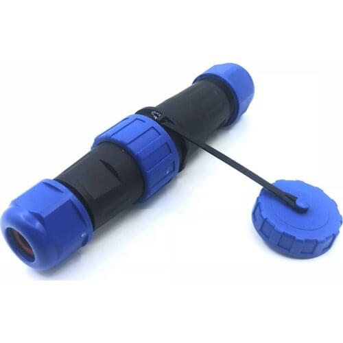 SP20 IP68 waterproof connector Docking 2 3 4 5 7 9 12 pin Welding connector connectors plug and socket