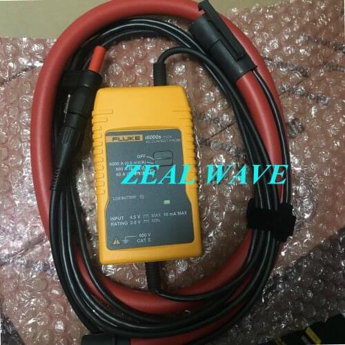 Genuine Fluke i6000sFlex Current Clamp Clamp Meter AC Current Meter 6000A