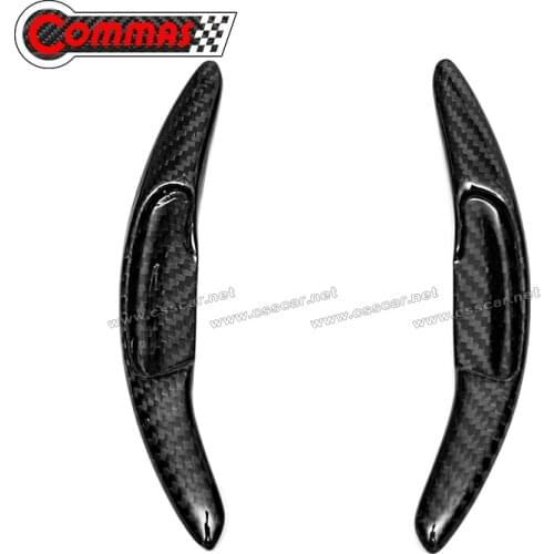 Dry Carbon Fiber Paddle Shifter Extensions Fit For 2011-2014 Mp4 12C 650S