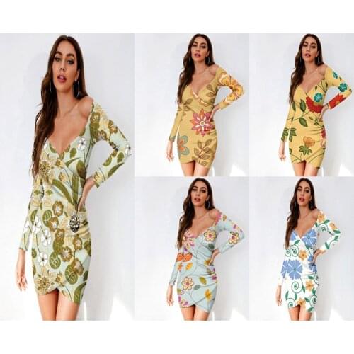 Летние платья с длинным рукавом XAXBXC China At AliExpress