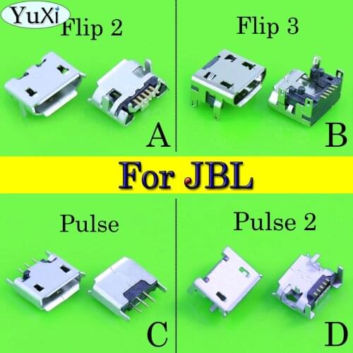 YuCi 4pcs/lot For JBL FLIP 3 2 Pulse 2 Bluetooth Speaker Micro USB Charging Port Charger Connector