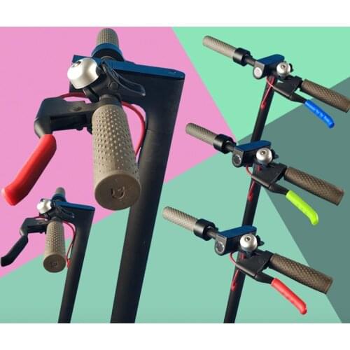 Brake Handle Protective Case for Xiaomi Mijia M365 Electric Smart Scooter Fixed Gear Silicone Protective Case Cover Replacement