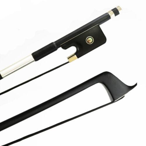 1pcs of Best master black Carbon fiber CELLO bow 4/4 #7209