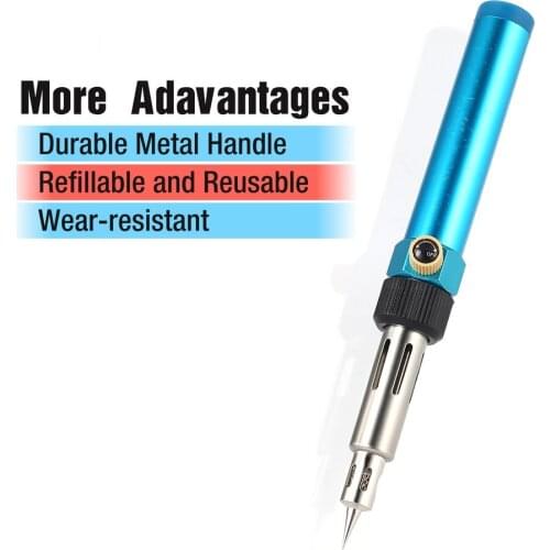 Cordless Torch Soldering Iron HT-B01 Blow Torch Cordless Solder Iron Pen Shaped Gas Soldering Iron Gun Welding Tool