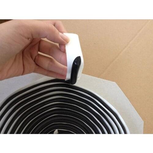 Taillight Shield Glue Tapes for Car Door Seal,1pcs 4meters Butyl Rubber Glue Headlight Sealant Retrofit Reseal Hid Headlamps