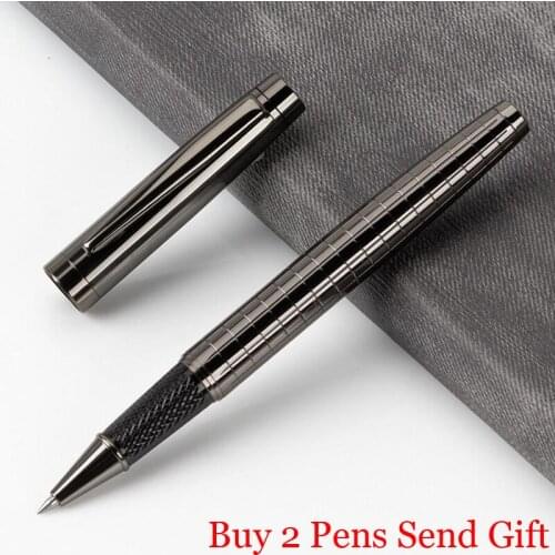 Classic Design New Arrival Full Metal Roller Ballpoint Pen Office Executive Business Men Writing Pen Buy 2 Send Gift