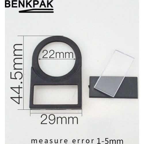 Push button switch panel label frame, Size 22mm