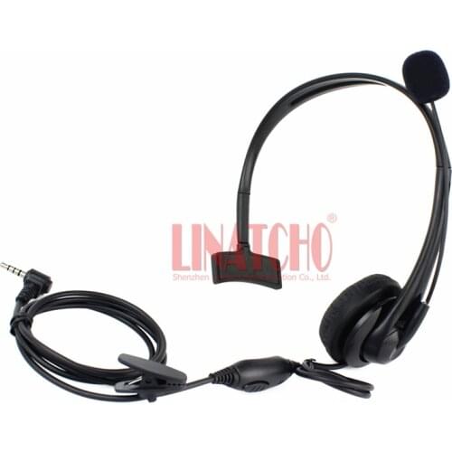 Single side walkie talkie microphone earphone headset two way radio headphone VX-160 VX-168 VX-180 VX-210