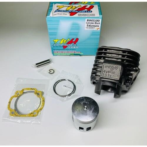 BWS100 Cylinder Kit 56mm 4VP Big Bore Tuning Parts 2 Stroke Bws 100 Top Speed Plug And Play BWSP Perfomance Engine