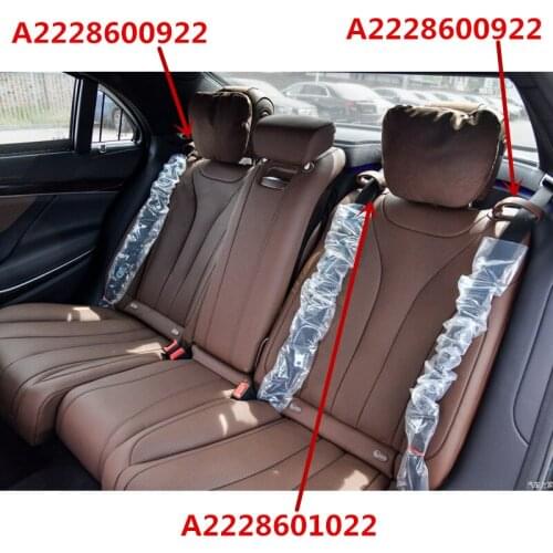 Car Rear seat belt guide S450 S500 2014-mer ced esb enzS560 S400 AMG S63 level Belt leather guide ring intermediate Tie buckle