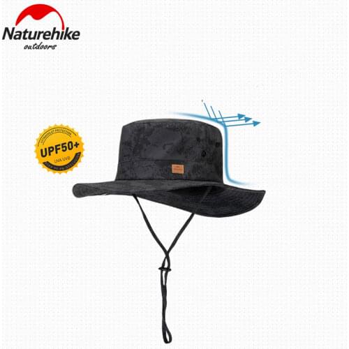 Naturehike Fashion Outdoor Summer Enlarged Brim Comfortable Sunscreen Hiking Camping Travel Beach Hat NH21FS532