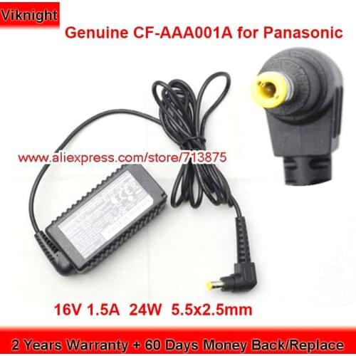 Genuine CF-AAA001A 16V 1.5A AC Adapter for Panasonic TOUGHBOOK CF-B5 CF-M1 CF-AAA001A M1 Laptop Power Supply