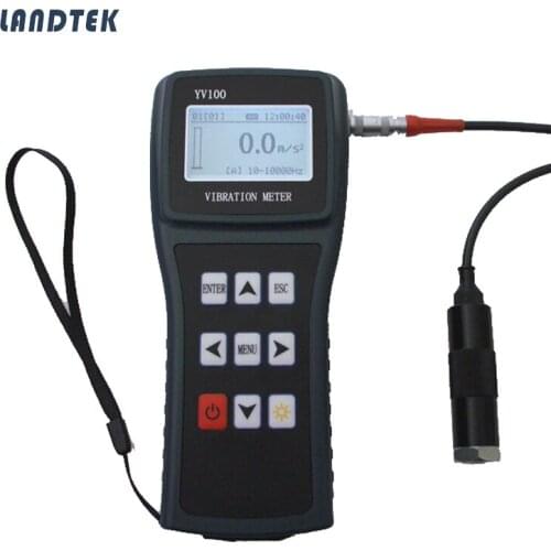 YV100 Portable Vibration Test Digital Vibration Meter Vibrometer Gauge
