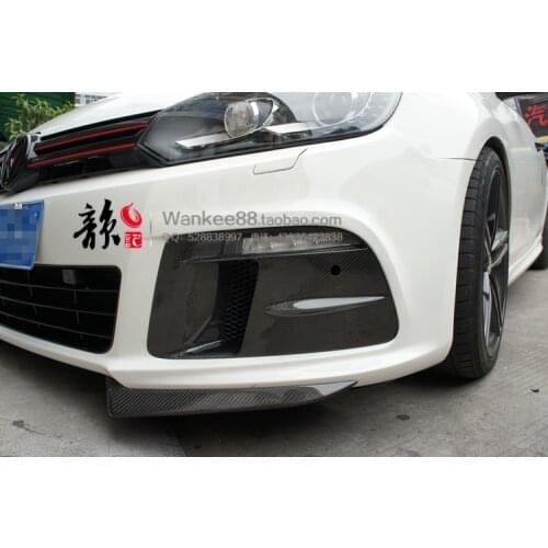 Fit for Volkswagen Golf 6 R20 R OS carbon fiber inlet air line grille Racing Grills grille