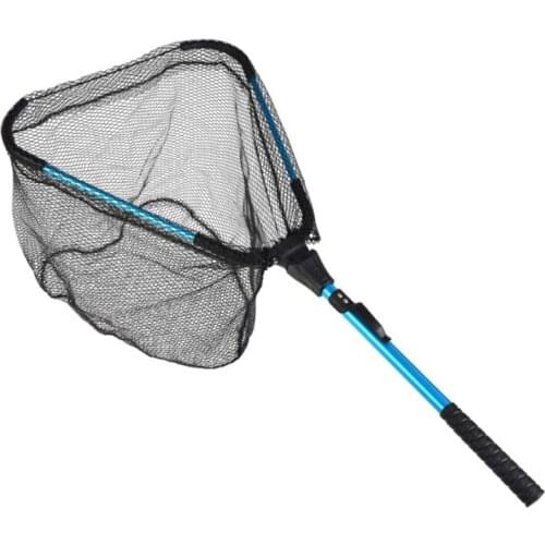 Telescopic Fishing Landing Net Rod Adjustable Foldable Fish Catch