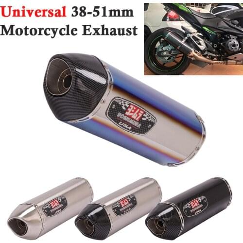 Motorcycle Yoshimura Exhaust R77 Escape Pipe Motorcross Modify DB Killer Muffler Universal For Ninja 400 GSR750 Z900 R6 NC750X