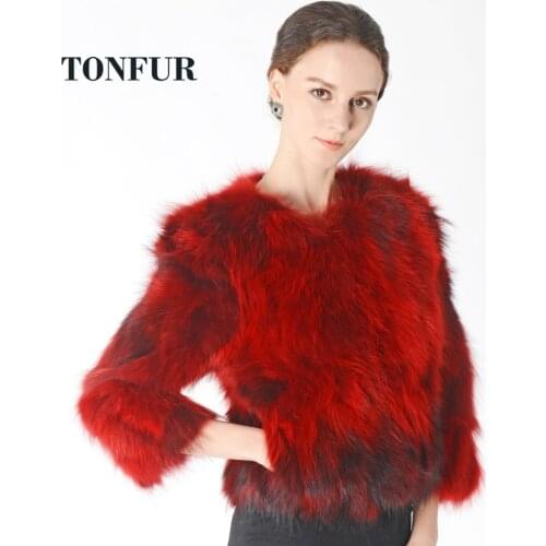 Real Luxury Fox Fur Coat For Women Winter Brand Top Rated style Natural Genuine Fox Fur Coat HP523