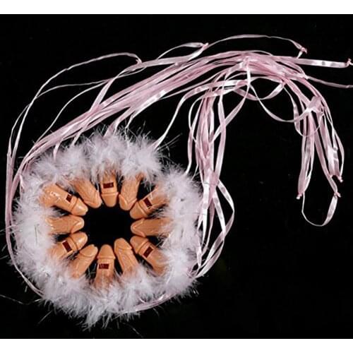 80% Hot Sales!! Adult Games Mini Whistle Penis Bachelorette Hen Night Supplies with Neck Lanyard