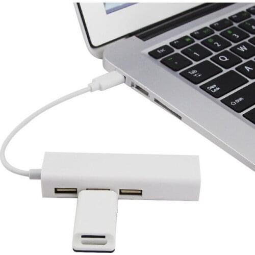 Type-C Adapter USB-C Hub 4in1 USB-C 3.1 to USB3.0 RJ45 Ethernet Port for Macbook