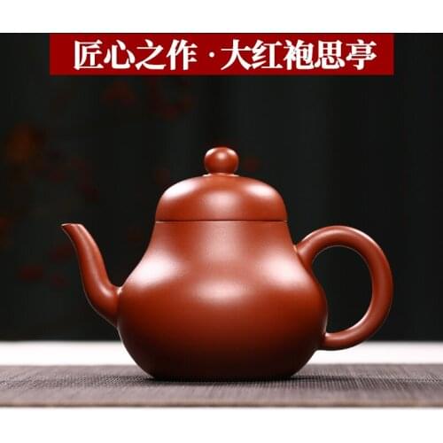 ★Authentic yixing ores are recommended by the pure manual household gift teapot tea zhu mud pavilion