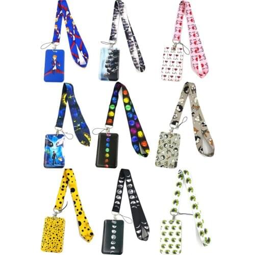 Key lanyard Car KeyChain ID Card Pass Gym Mobile Phone Badge Kids Keys Ring Holder Jewelry Decorations Holder Key for Gifts