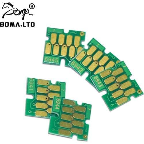 BOMA.LTD T6941 - T6945 SC-T3200 SC-T5200 SC-T7200 Compatible Chip For EPSON SureColor T7270 T5270 T3270 Ink Cartridge Chip