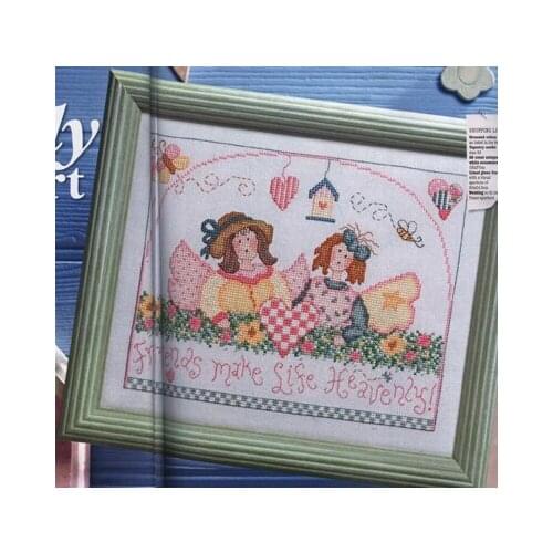 Cro175-4 fabric thread Cross stitch kit for needlework and handicrafts Needlework Cross-stitch embroidery set Cross stitch kits