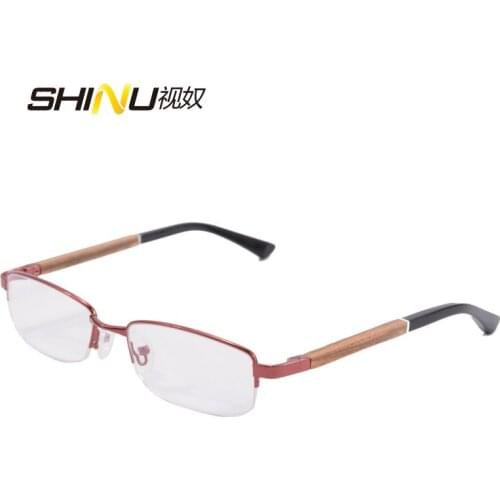 Wood glasses frames women half frame glasses men luxury optical glasses eyewear wooden eyeglass frames 1502