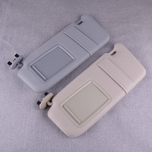 DWCX Left Driver Side Sun Visor Block Shade 74320-06780-B0 Fit for Toyota Camry 2007 2008 2009 2010 2011