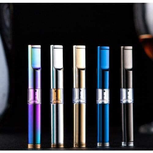 Recycling Washable Cigarette Filter Metal Luxury Unisex Millipore Filtration Mouthpiece Cigarette Holder Gadgets For Men Gifts