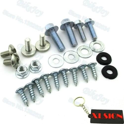 Plastic Fairing Tank Screw Panel Bolts Set For 50cc 110 125 140cc 160cc CRF50 Pit Dirt Bike
