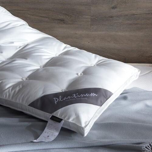 VESCOVO natural silk sleeping pillow 48*74cm filling mulberry silk luxury pillows for bed