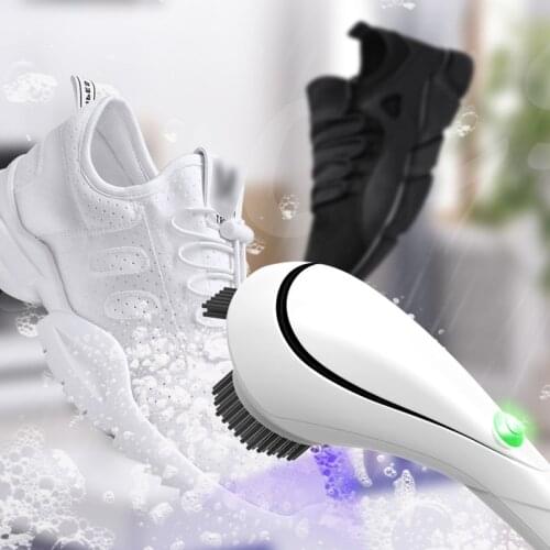 New Lazy Electric Shoe Brush Ultrasonic Wireless Multi-Function Cleaning Handheld Decontamination Artifact