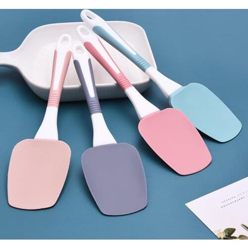 Silicone Cream Butter Cake Spatula Mixing Batter Scraper Brush Butter Mixer Cake Brushes Kitchen Baking Tool Kitchen