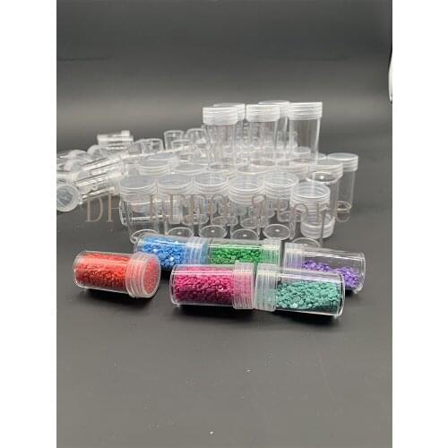 10/30/60 Bottles Diamond Painting Accessories Container Bottles Diamond Painting Tools Crystal Bead Storage jar