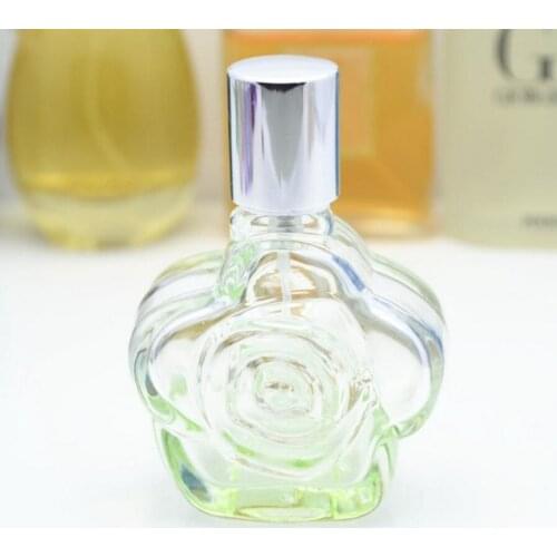 100Pcs 30ml Rose Perfume Bottle / Glass Spray Color Empty Bottle, 30cc Glass Perfume Bottles With Atomizer