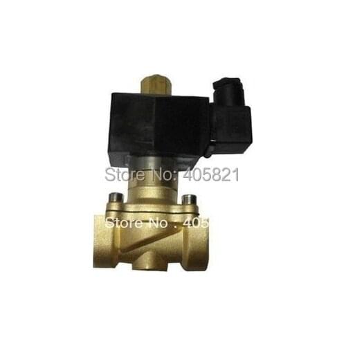 2W1N/O 60-15K G1/2" normal open 16mm pore brass solenoid valve, 2 way 2 position electric magnetic valve