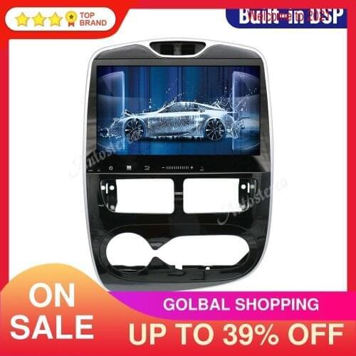 Carplay Android 10.0 PX5 PX6 64 For Renault Clio 4 2013+ Car GPS Navigation Radio Tape Recorder Multimedia Player Headunit Music