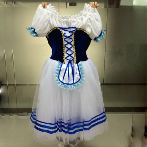 Long ballet dress Professional peasant ballets Giselle Romantic Tutu La Vivandiere NapoliGiselle Coppelia La Fille Mal Gardee